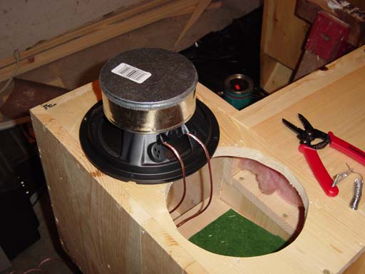 Center driver with both caps applied